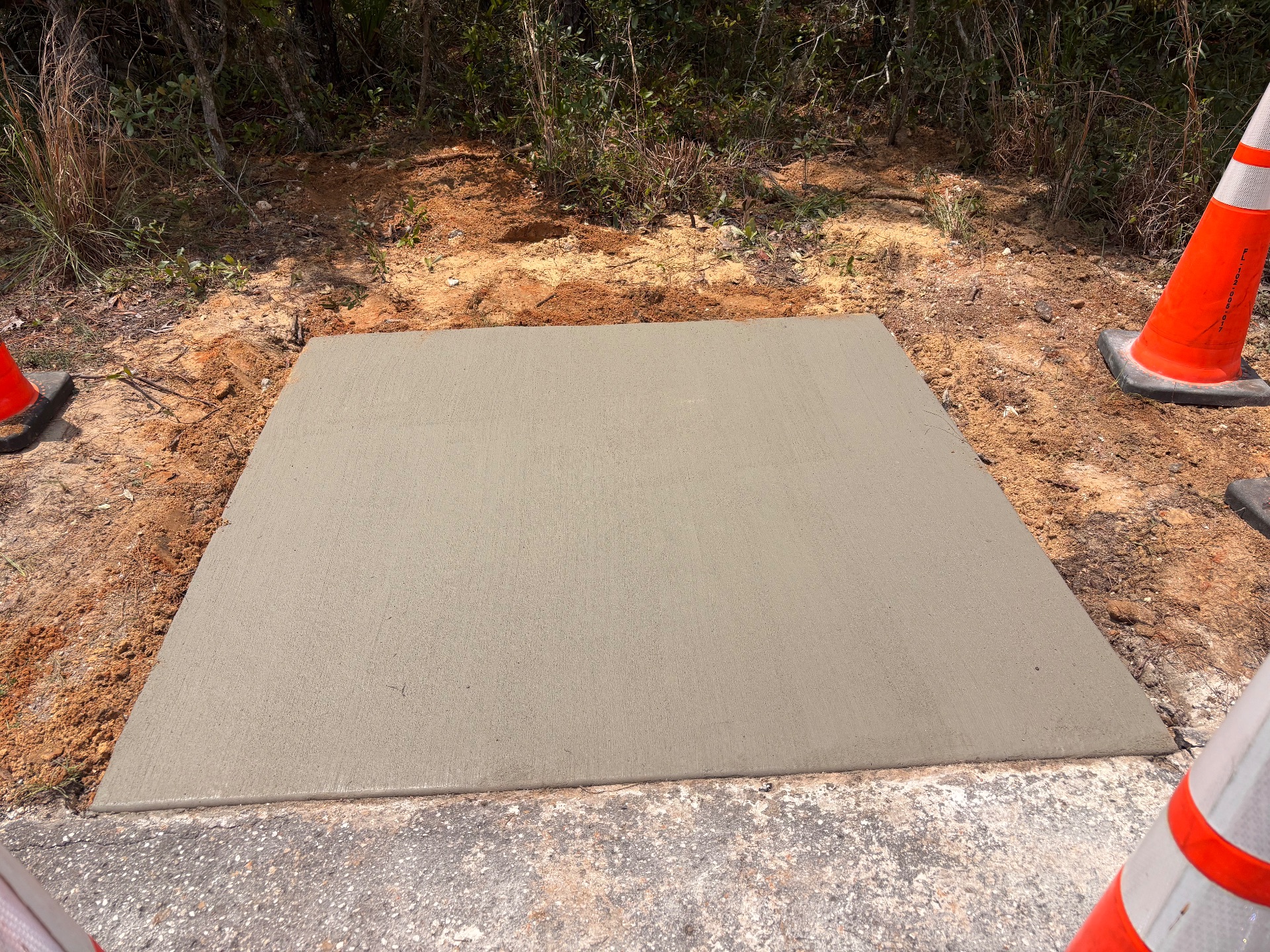 concrete & flatwork — work underway in Homosassa, FL