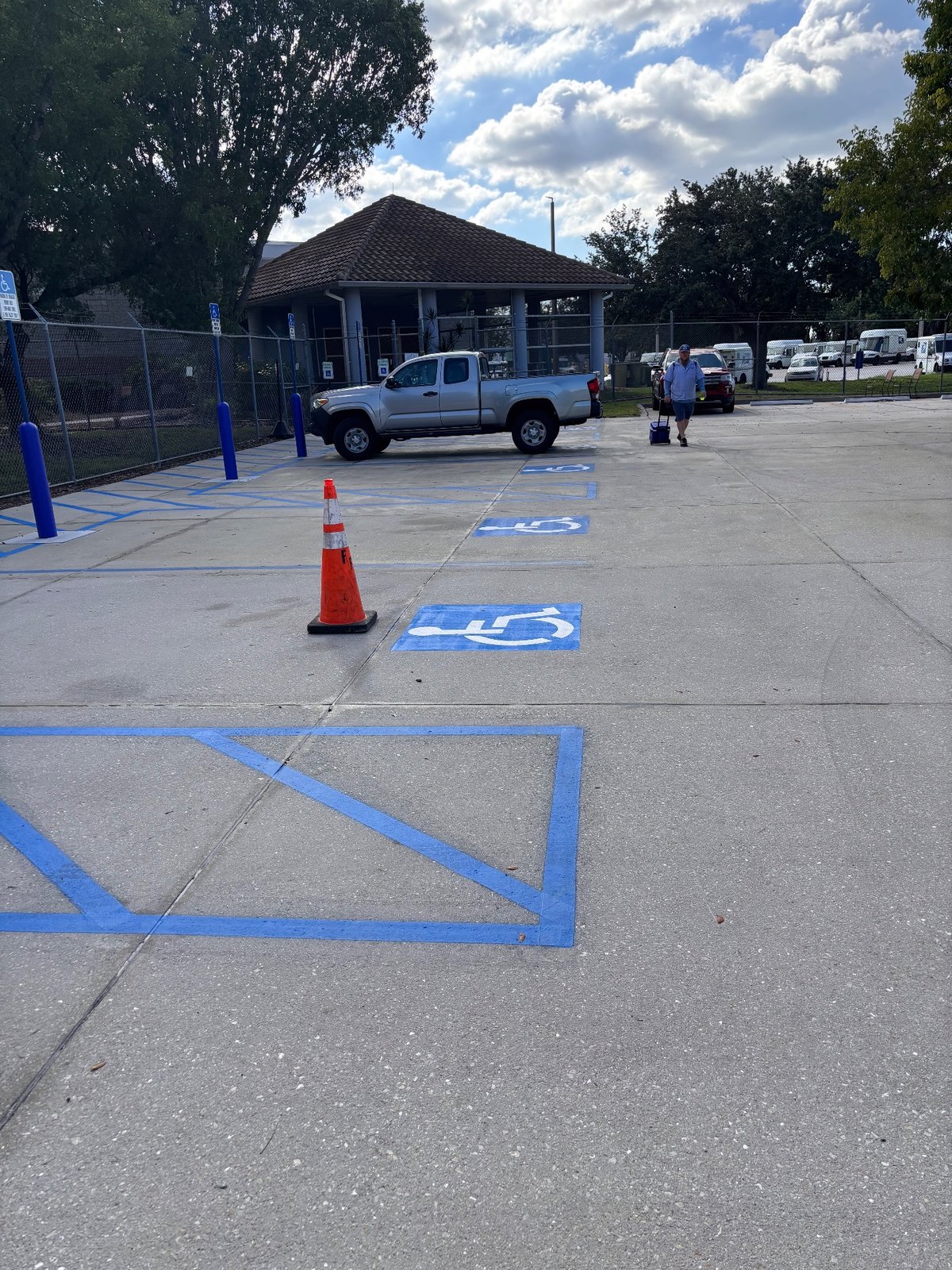 ADA Layout at a Cape Coral Post Office