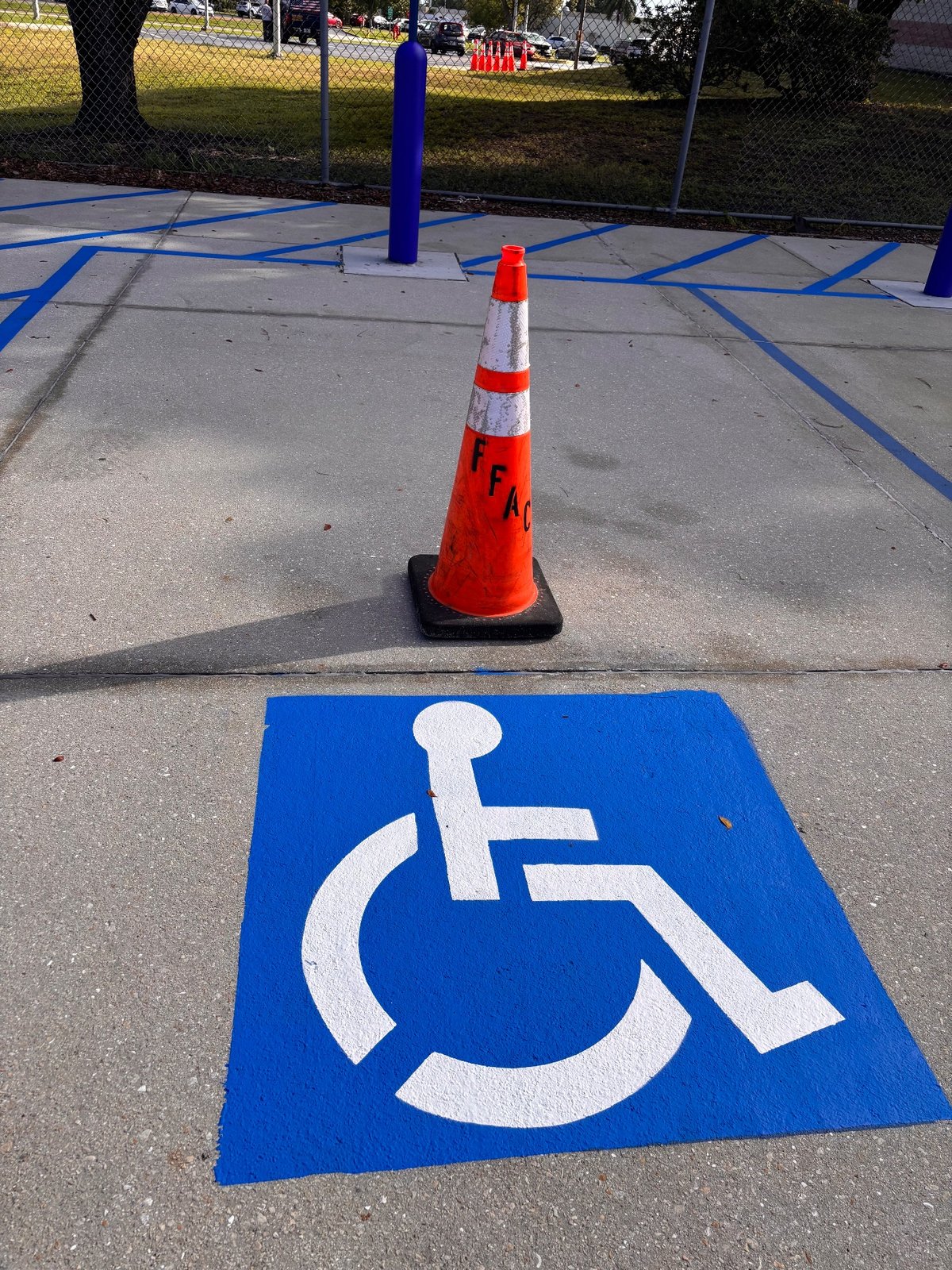 ADA Layout at a Cape Coral Post Office