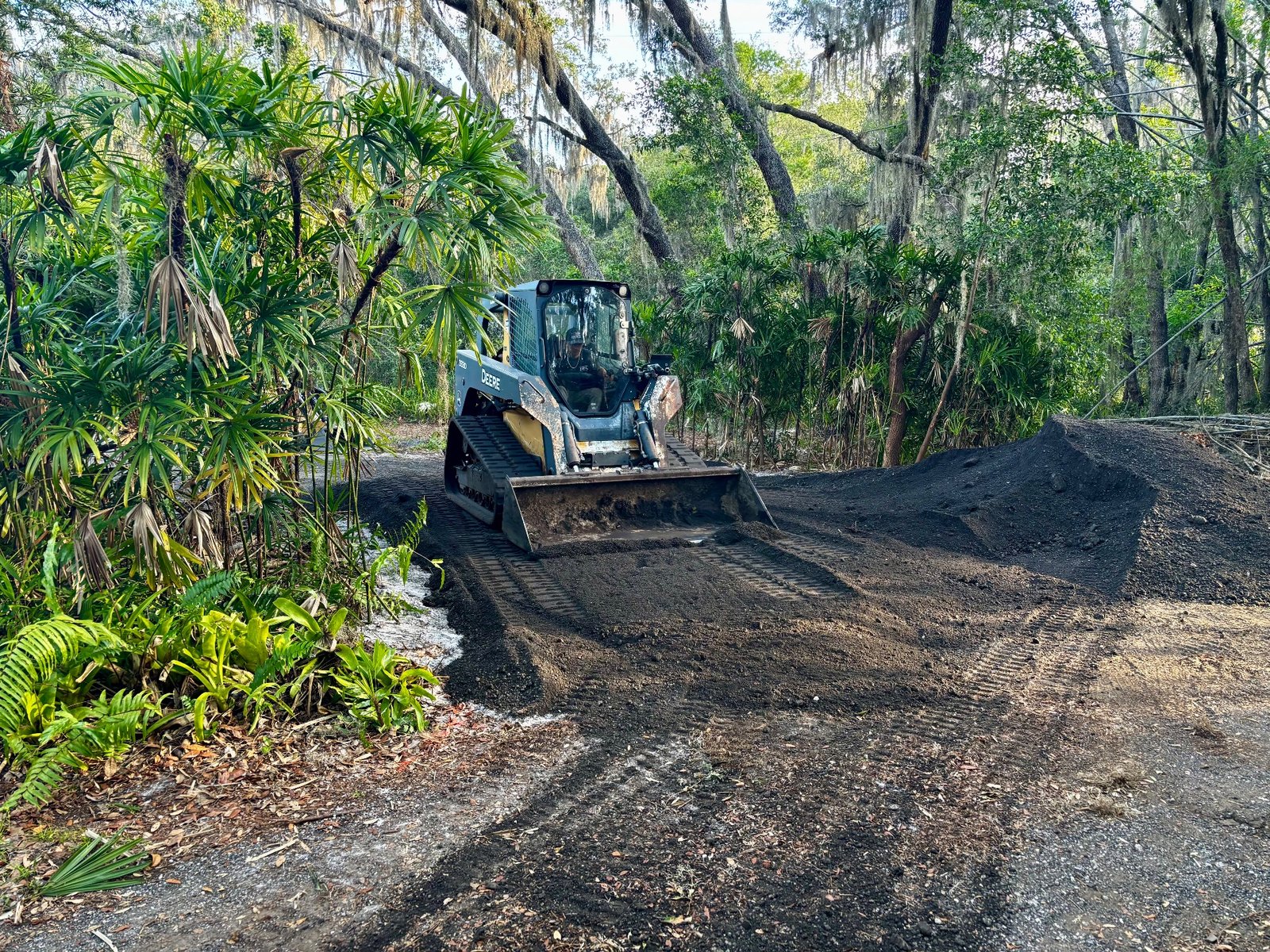 An Eighth of a Mile of Recycled Asphalt Millings | Odessa | Firm Foundations